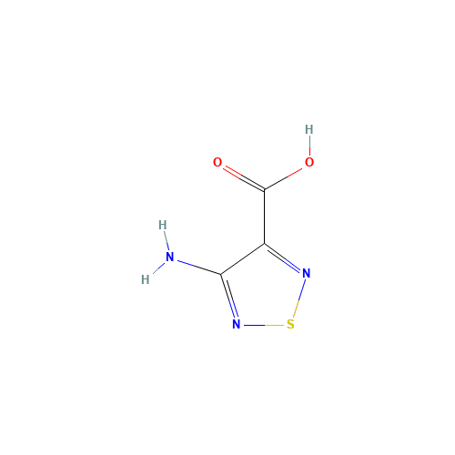 4-amino-1,2,5-thiadiazole-3-carboxylic acid (CAS: 2829-58-5) - Related Chemical Product