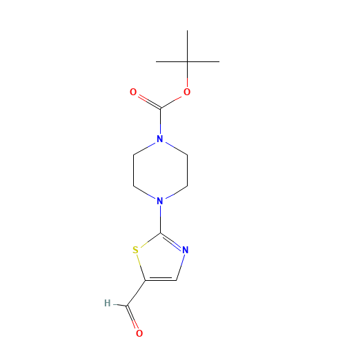 tert-butyl 4-(5-formyl-1,3-thiazol-2-yl)piperazine-1-carboxylate (CAS: 354587-77-2) - Related Chemical Product