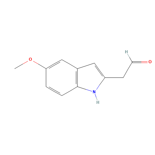 2-(5-methoxy-1H-indol-2-yl)acetaldehyde (CAS: 5021-09-0) - Related Chemical Product