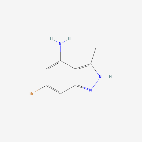 6-bromo-3-methyl-2H-indazol-4-amine (CAS: 1000342-03-9) - Related Chemical Product