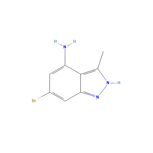 6-bromo-3-methyl-2H-indazol-4-amine (CAS: 1000342-03-9) - Related Chemical Product