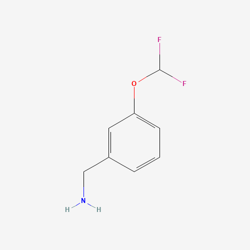 [3-(difluoromethoxy)phenyl]methanamine (CAS: 244022-71-7) - Related Chemical Product