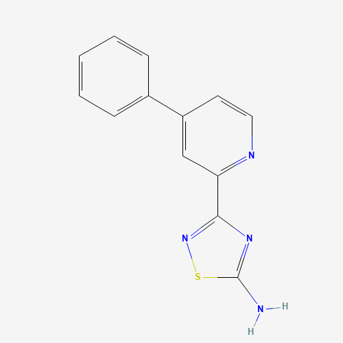 3-(4-phenylpyridin-2-yl)-1,2,4-thiadiazol-5-amine (CAS: 1179360-71-4) - Related Chemical Product