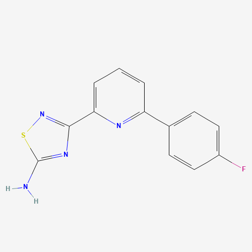 3-[6-(4-fluorophenyl)pyridin-2-yl]-1,2,4-thiadiazol-5-amine (CAS: 1179360-22-5) - Related Chemical Product
