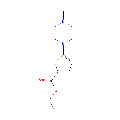 ethyl 5-(4-methylpiperazin-1-yl)thiophene-2-carboxylate (CAS: 1035271-19-2) - Related Chemical Product