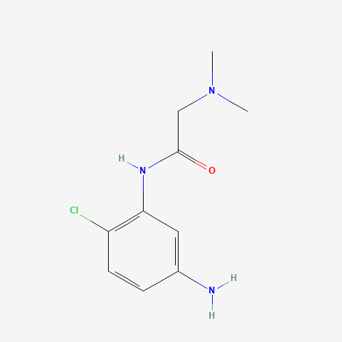 N-(5-amino-2-chlorophenyl)-2-(dimethylamino)acetamide (CAS: 1082939-66-9) - Related Chemical Product