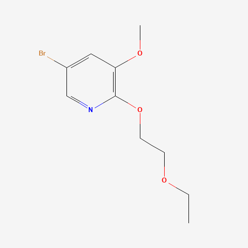 5-bromo-2-(2-ethoxyethoxy)-3-methoxypyridine (CAS: 1315545-05-1) - Related Chemical Product