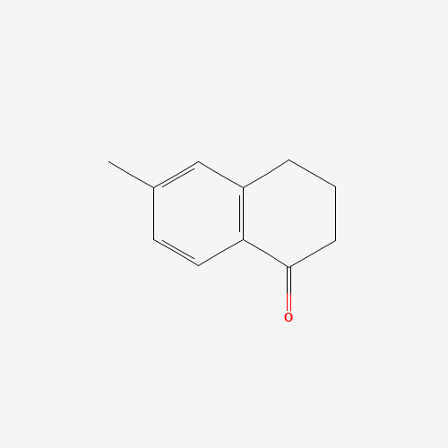 6-methyl-3,4-dihydro-2H-naphthalen-1-one (CAS: 51015-29-3) - Chemical Structure and Molecular Formula 