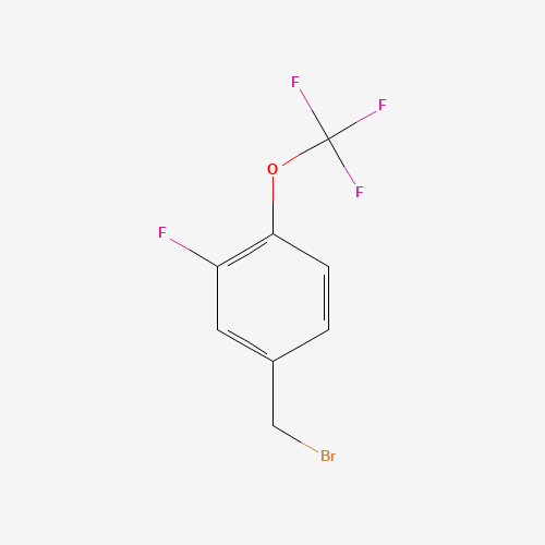 4-(bromomethyl)-2-fluoro-1-(trifluoromethoxy)benzene (CAS: 886499-04-3) - Related Chemical Product