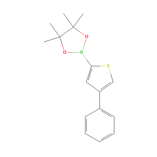 4,4,5,5-tetramethyl-2-(4-phenylthiophen-2-yl)-1,3,2-dioxaborolane (CAS: 960116-25-0) - Related Chemical Product
