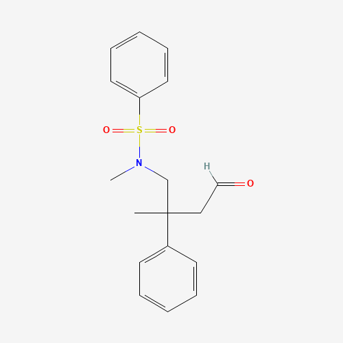 N-methyl-N-(2-methyl-4-oxo-2-phenylbutyl)benzenesulfonamide (CAS: 209350-34-5) - Related Chemical Product