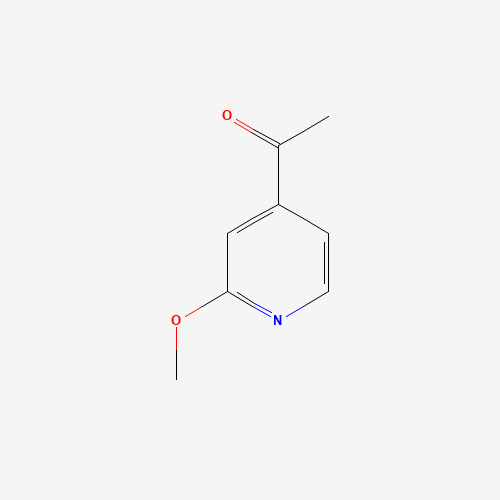 1-(2-methoxypyridin-4-yl)ethanone (CAS: 764708-20-5) - Chemical Structure and Molecular Formula 