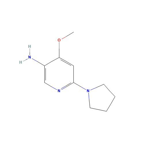 4-methoxy-6-pyrrolidin-1-ylpyridin-3-amine (CAS: 1045335-35-0) - Related Chemical Product