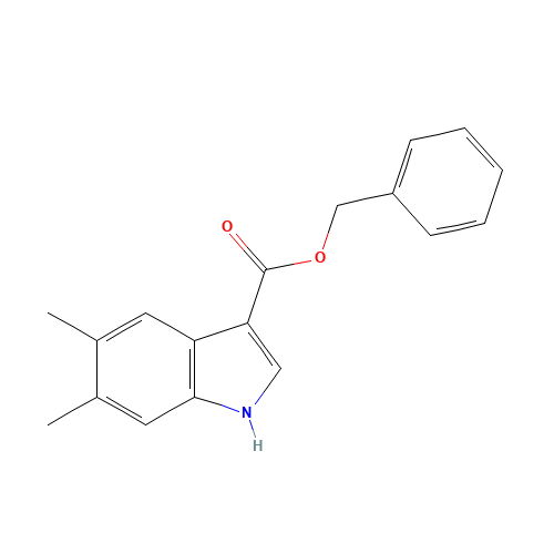 benzyl 5,6-dimethyl-1H-indole-3-carboxylate (CAS: 1404530-48-8) - Related Chemical Product