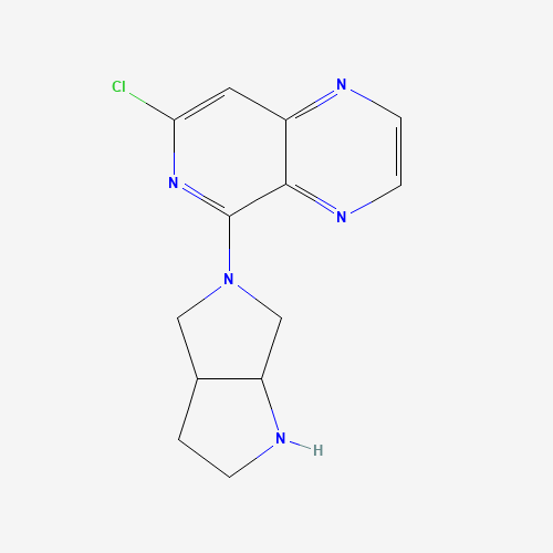 5-(2,3,3a,4,6,6a-hexahydro-1H-pyrrolo[2,3-c]pyrrol-5-yl)-7-chloropyrido[3,4-b]pyrazine (CAS: 1415794-36-3) - Related Chemical Product