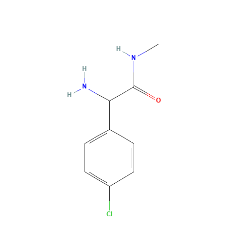 2-amino-2-(4-chlorophenyl)-N-methylacetamide (CAS: 1357398-11-8) - Related Chemical Product