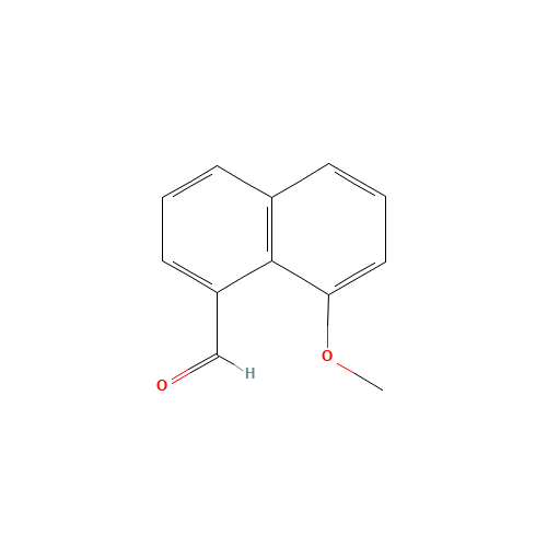 8-methoxynaphthalene-1-carbaldehyde (CAS: 35689-27-1) - Chemical Structure and Molecular Formula 