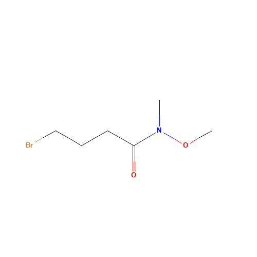 4-bromo-N-methoxy-N-methylbutanamide (CAS: 130250-57-6) - Related Chemical Product