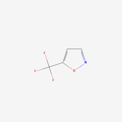 5-(trifluoromethyl)-1,2-oxazole (CAS: 116584-43-1) - Chemical Structure and Molecular Formula 