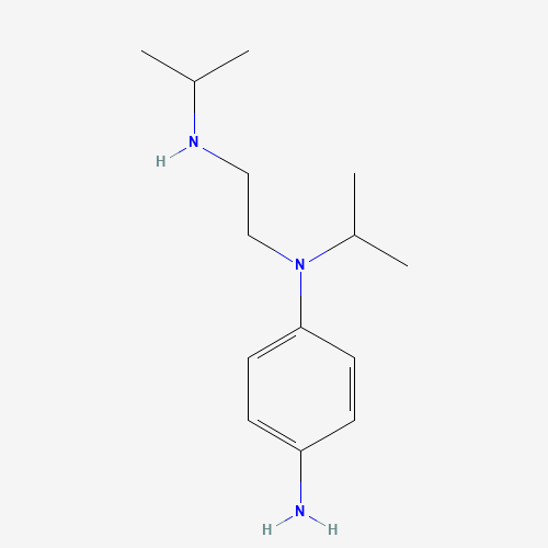 4-N-propan-2-yl-4-N-[2-(propan-2-ylamino)ethyl]benzene-1,4-diamine (CAS: 1395031-20-5) - Related Chemical Product