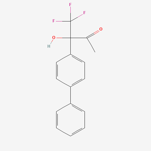 4,4,4-trifluoro-3-hydroxy-3-(4-phenylphenyl)butan-2-one (CAS: 1323955-57-2) - Related Chemical Product