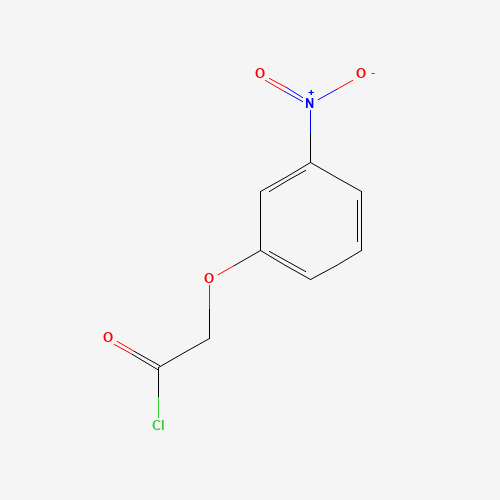 2-(3-nitrophenoxy)acetyl chloride (CAS: 40257-02-1) - Chemical Structure and Molecular Formula 
