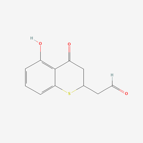 2-(5-hydroxy-4-oxo-2,3-dihydrothiochromen-2-yl)acetaldehyde (CAS: 70098-63-4) - Related Chemical Product