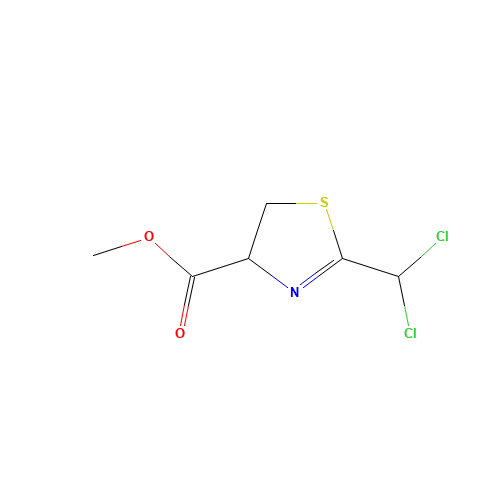 methyl 2-(dichloromethyl)-4,5-dihydro-1,3-thiazole-4-carboxylate (CAS: 321371-28-2) - Related Chemical Product