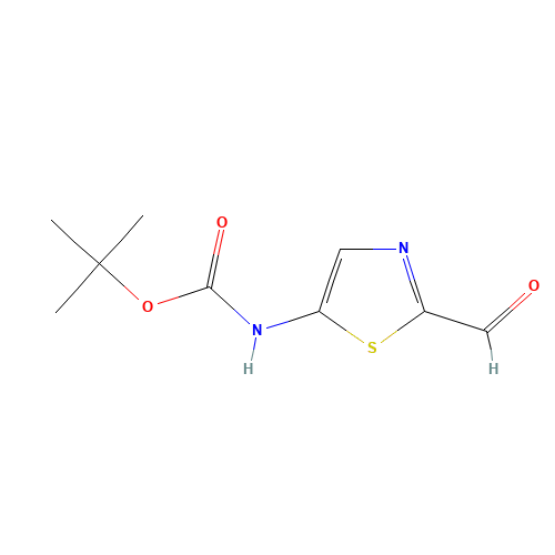 tert-butyl N-(2-formyl-1,3-thiazol-5-yl)carbamate (CAS: 1094070-79-7) - Related Chemical Product