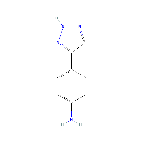 4-(2H-triazol-4-yl)aniline (CAS: 89221-20-5) - Related Chemical Product