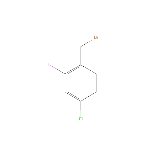 1-(bromomethyl)-4-chloro-2-iodobenzene (CAS: 343929-11-3) - Related Chemical Product