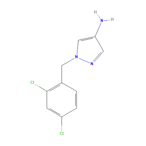 1-[(2,4-dichlorophenyl)methyl]pyrazol-4-amine (CAS: 514801-17-3) - Related Chemical Product