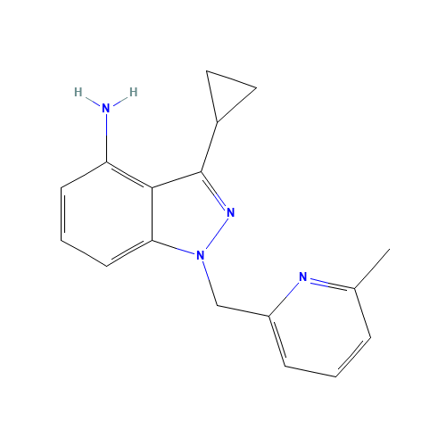 3-cyclopropyl-1-[(6-methylpyridin-2-yl)methyl]indazol-4-amine (CAS: 1313410-25-1) - Related Chemical Product