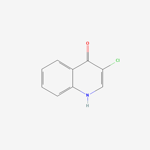 3-chloro-1H-quinolin-4-one (CAS: 58550-89-3) - Chemical Structure and Molecular Formula 