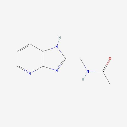 N-(1H-imidazo[4,5-b]pyridin-2-ylmethyl)acetamide (CAS: 914087-63-1) - Chemical Structure and Molecular Formula 