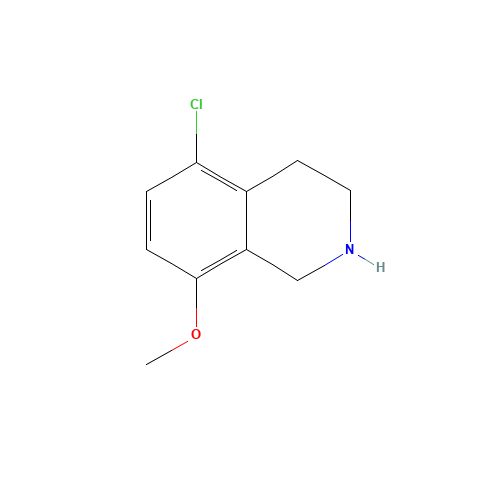 5-chloro-8-methoxy-1,2,3,4-tetrahydroisoquinoline (CAS: 1280291-52-2) - Related Chemical Product