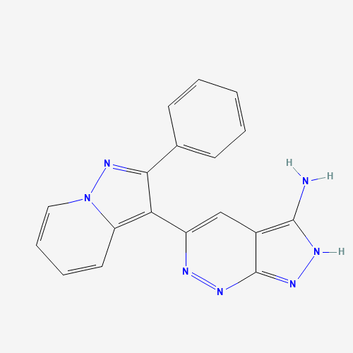 5-(2-phenylpyrazolo[1,5-a]pyridin-3-yl)-2H-pyrazolo[3,4-c]pyridazin-3-amine (CAS: 865362-74-9) - Related Chemical Product
