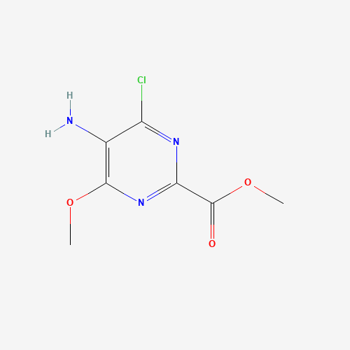 methyl 5-amino-4-chloro-6-methoxypyrimidine-2-carboxylate (CAS: 461658-59-3) - Related Chemical Product