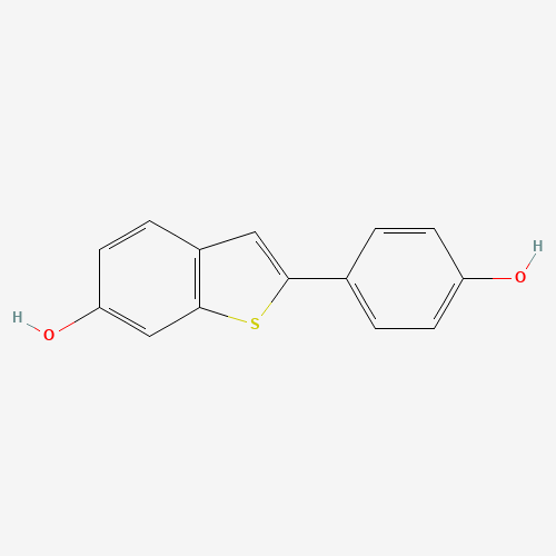 2-(4-hydroxyphenyl)-1-benzothiophen-6-ol (CAS: 63676-22-2) - Related Chemical Product