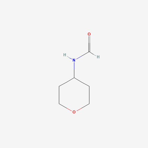 N-(oxan-4-yl)formamide (CAS: 1355328-29-8) - Chemical Structure and Molecular Formula 