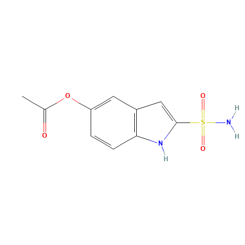 (2-sulfamoyl-1H-indol-5-yl) acetate (CAS: 100587-78-8) - Related Chemical Product