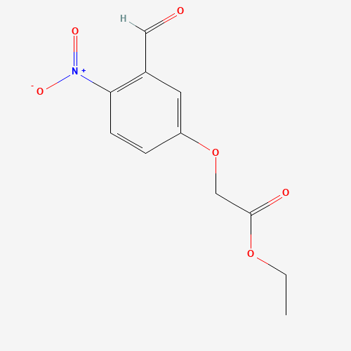 ethyl 2-(3-formyl-4-nitrophenoxy)acetate (CAS: 105728-02-7) - Related Chemical Product