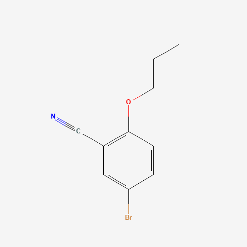 5-bromo-2-propoxybenzonitrile (CAS: 279262-21-4) - Chemical Structure and Molecular Formula 