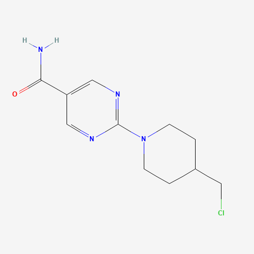 2-[4-(chloromethyl)piperidin-1-yl]pyrimidine-5-carboxamide (CAS: 1116339-77-5) - Related Chemical Product