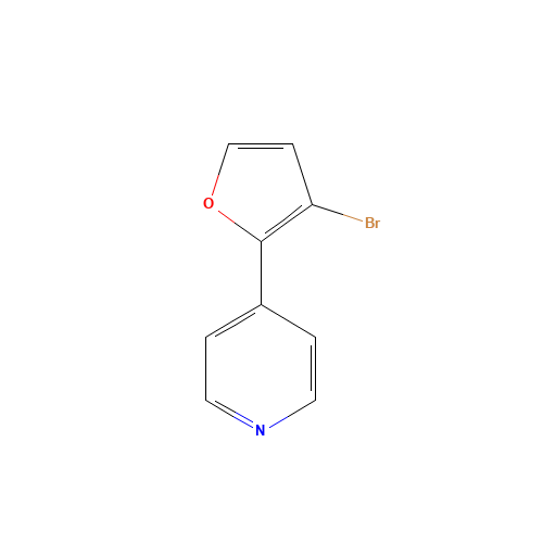 4-(3-bromofuran-2-yl)pyridine (CAS: 139003-59-1) - Related Chemical Product