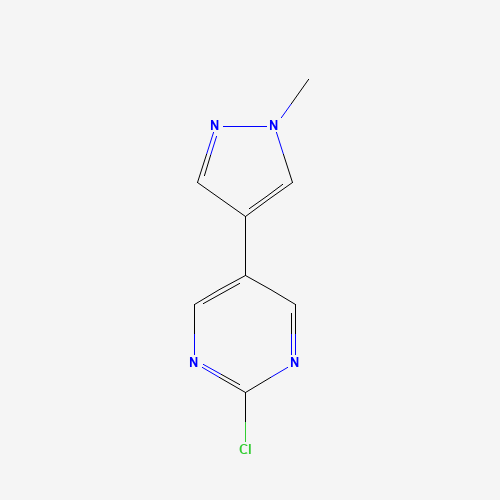2-chloro-5-(1-methylpyrazol-4-yl)pyrimidine (CAS: 1231943-08-0) - Related Chemical Product