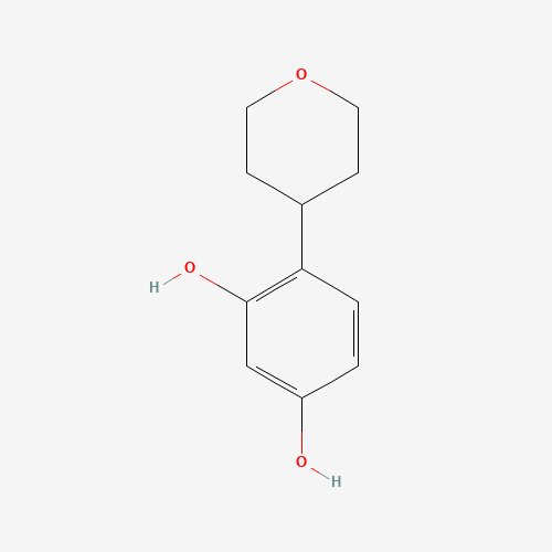 4-(oxan-4-yl)benzene-1,3-diol (CAS: 1228321-01-4) - Related Chemical Product