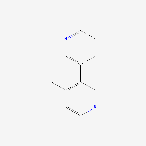 4-methyl-3-pyridin-3-ylpyridine (CAS: 38840-06-1) - Chemical Structure and Molecular Formula 