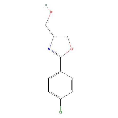 [2-(4-chlorophenyl)-1,3-oxazol-4-yl]methanol (CAS: 22087-22-5) - Related Chemical Product