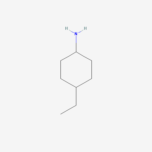 4-ethylcyclohexan-1-amine (CAS: 23775-39-5) - Chemical Structure and Molecular Formula 
